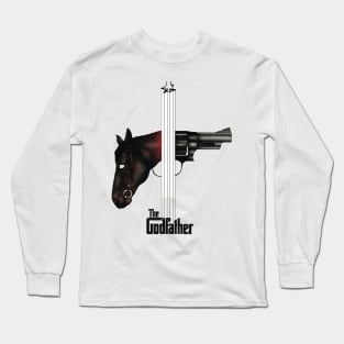 Horse Pistol Godfather Long Sleeve T-Shirt